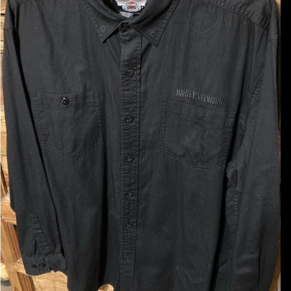 Harley-Davidson Black Casual Shirt